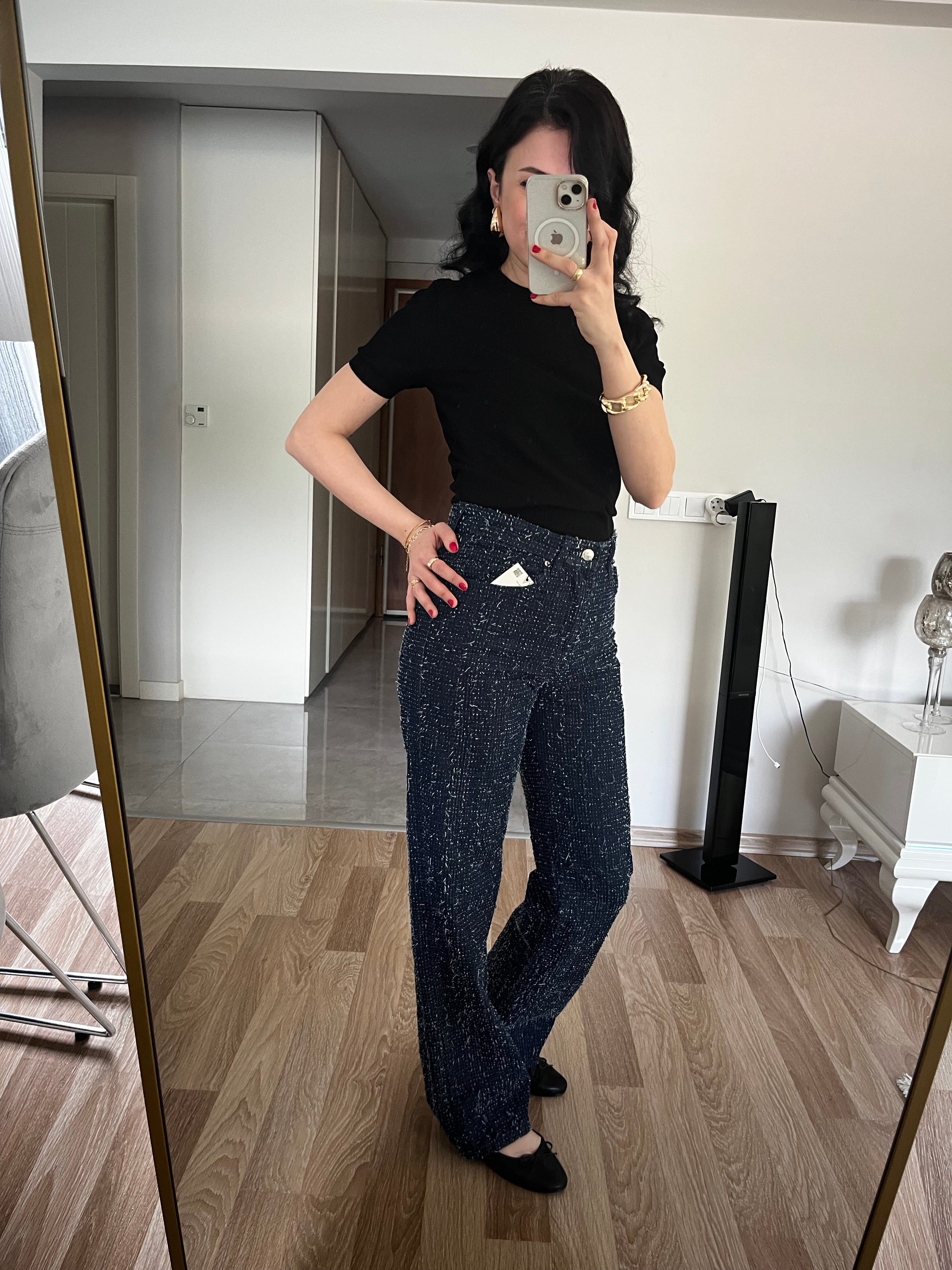Orjinal Zr Marka Straight Tüvit Jean